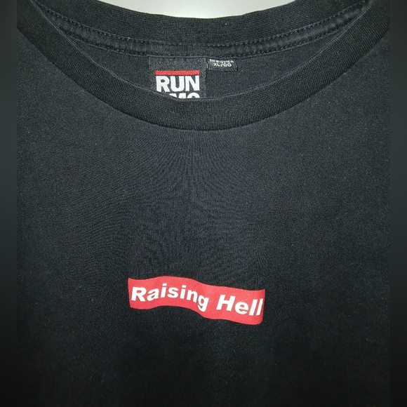 RUN DMC Raising Hell Hip-Hop Graphic Men's T-Shirt Size XL. - Picture 4 of 5